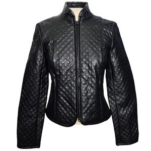 Armani Exchange Black Zip Up Jacket Size-Medium